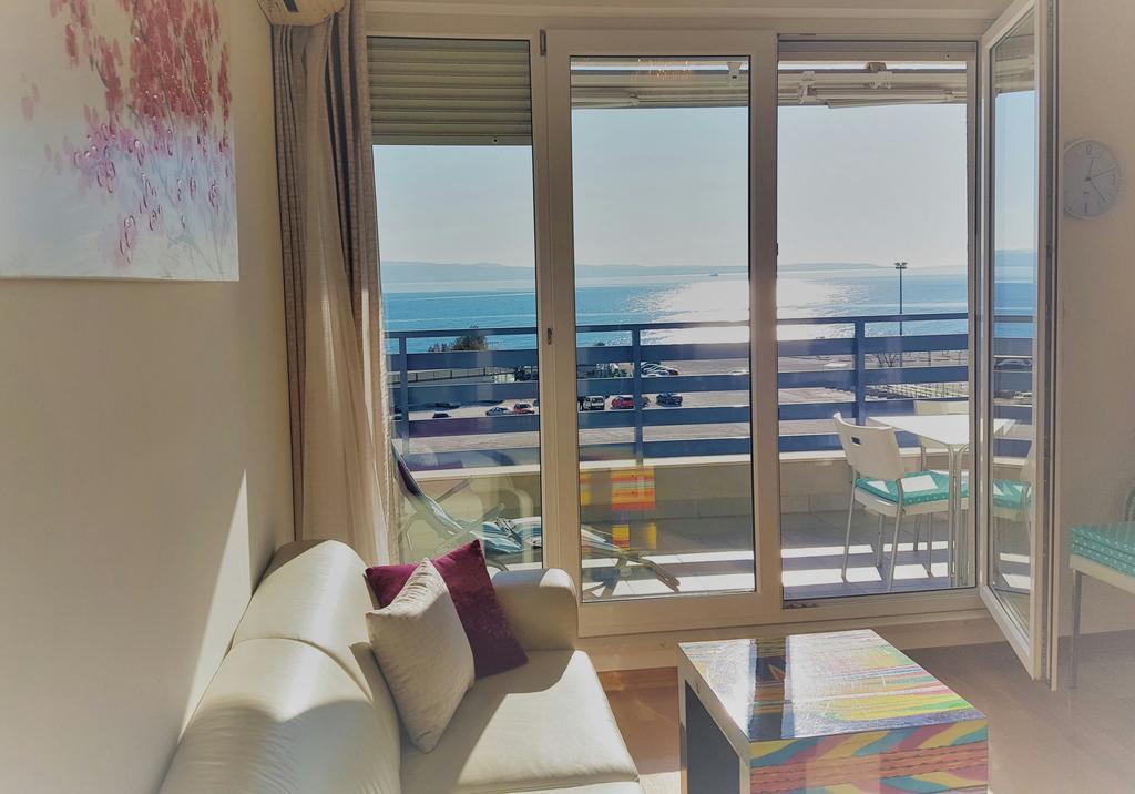 Luxury Beach Front Apt With Seaside View And Free Parking Split Zewnętrze zdjęcie