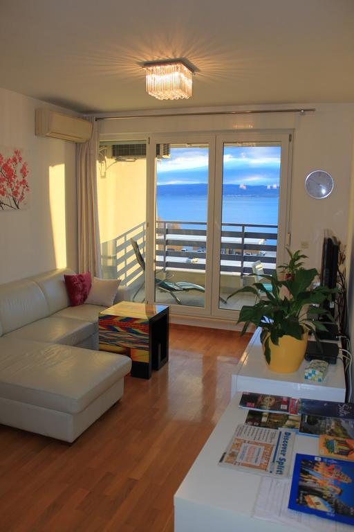 Luxury Beach Front Apt With Seaside View And Free Parking Split Zewnętrze zdjęcie